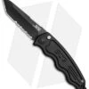 Mini SOG TAC Automatic Knife (Black Tanto Serr) ST-13 -Sog Mini SOG TAC Auto Black Tanto Serr ST 13 BHQ 3164 jr
