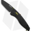 SOG Aegis AT Spring Assisted Tanto Knife Rescue Black (3.1" Black)