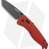 SOG Aegis AT Tanto AT-XR Lock Knife Red GRN W/Safety (3.1" Black) -Sog SOG Aegis AT TAnto Lock Red Black BHQ 122325 jr