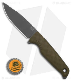 SOG Altair FX Fixed Blade Knife Field Green (3.4" Black) 17-79-03-57 -Sog SOG Altair FX FBK Field Green 3in Black BHQ 140855 td size