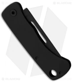 SOG Centi I Slip Joint Keychain Knife Black Stainless Steel (1.4" Black) -Sog SOG Centi I Black CE1002 CP jr side