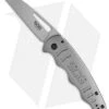 SOG Escape Sheepsfoot Frame Lock Knife Silver (3" Satin) -Sog SOG Escape FL Satin BHQ 95191 jr