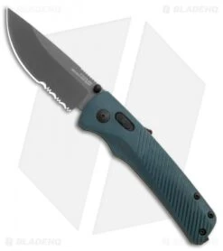 SOG Flash AT-XR Lock Knife Urban Gray GRN (3.45" Dark Gray Serr)