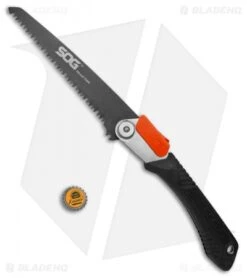 SOG Folding Camp Saw W/ Nylon Sheath F10-N -Sog SOG Folding Camp Saw Nylon Sheath F10 N BHQ 7162 jr bottlecap
