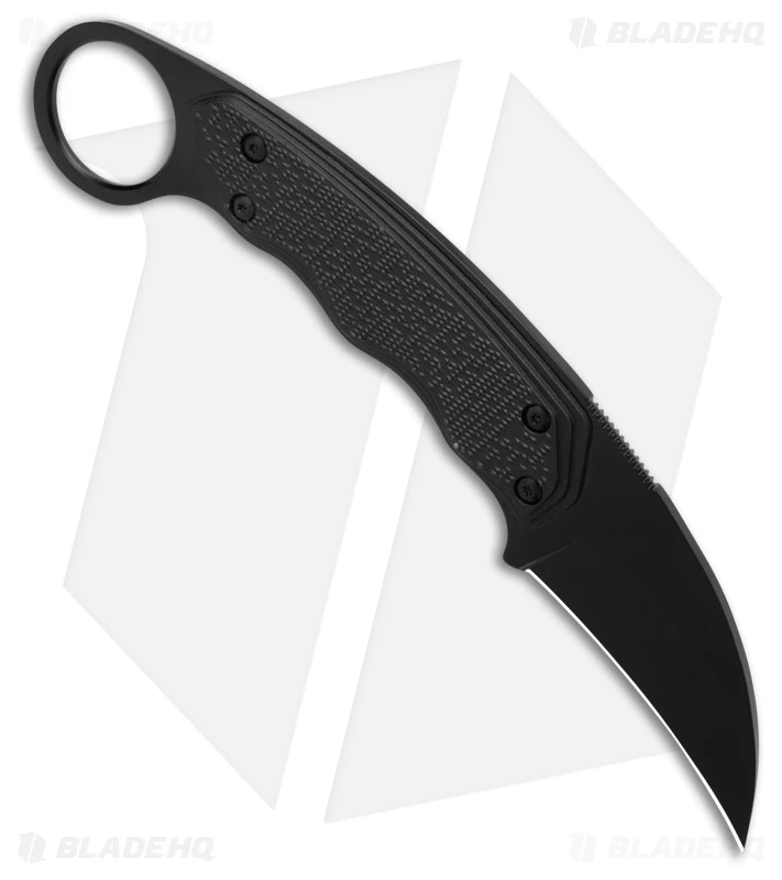 SOG Gambit Fixed Blade Karambit Knife Black GRN (2.6" Black) SOG-GB1002-CP 4 SOG Gambit Fixed Blade Karambit Knife Black GRN (2.6" Black) SOG-GB1002-CP - Image 2