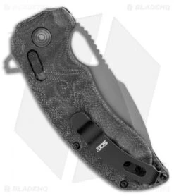SOG Kiku XR LTE Blackout XR-Lock Knife Black Micarta (3" Black) 12-27-04-57 8 SOG Kiku XR LTE Blackout XR-Lock Knife Black Micarta (3" Black) 12-27-04-57 -Sog SOG Kiku XR LTE Blackout XR Lock Knife Black Micarta 3 Black 12 27 04 57 BHQ 116850 LS Side