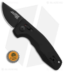 SOG Knives SOG-TAC AU Compact Automatic Knife CA Special Black (2" Black) -Sog SOG Knives Sog Tac AU Compact Automatic Knife CA Special Black 2in Blk BHQ 119256 td size
