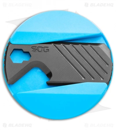 SOG PopGrip Multi-Tool Civic Cyan Blue + Black 805105 4 SOG PopGrip Multi-Tool Civic Cyan Blue + Black 805105 - Image 2