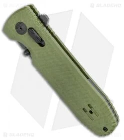 Sog -Sog SOG Pentagon Mk3 I Arc Lock Folding Knife OD Green 4in 12 61 02 57 BHQ 105687 LS Spine