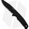 SOG Recondo FX Fixed Blade Knife Black GRN/Rubber (4.6" Black Serr) -Sog SOG Recondo FX FXB Black GRN Rubber 2in Blk BHQ 140878 td