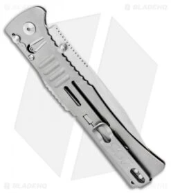 SOG SlimJim XL Bead Blast Assisted Opening Knife (4.18" Satin) SJ-51 -Sog SOG SlimJim XL Bead Blast Assisted Opening Knife 4.18 Satin SJ 51 BHQ 11536 LS Side