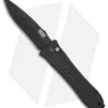 SOG Strat Ops Automatic Knife Black Canvas Micarta (3.5" Black) -Sog SOG Strat Ops black canvas micarta black BHQ 52429 er