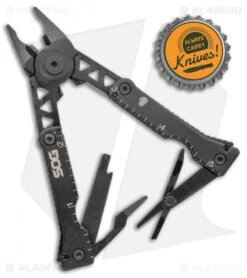 SOG Sync I Belt Buckle Multi-Tool Black SN1002-CP -Sog SOG Sync I Belt Buckle Multi Tool Black SN1002 CP BHQ 116300 jr bottlecap