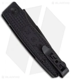 SOG Terminus Slip Joint Folding Knife Black G-10 (3" Black) 7 SOG Terminus Slip Joint Folding Knife Black G-10 (3" Black) -Sog SOG Terminus Black TM1002 BX jr side