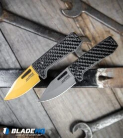 SOG Ultra XR Lock Knife Carbon Fiber (2.75" Gold) -Sog SOG Ultra XR XR Lock Knife Carbon Fiber Gold BHQ 105689 kp tools web