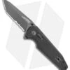SOG Vision XR Lock Knife Black G-10 (3.4" Black Serrated)