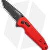 SOG Vision XR LTE Flipper Knife Red G-10 (3.4" Black)