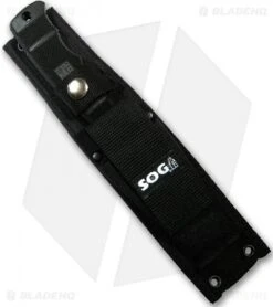 SOG Seal Pup Elite Fixed Knife W/ Nylon Sheath (TiNi PLN) E37S-N -Sog m37t n 1