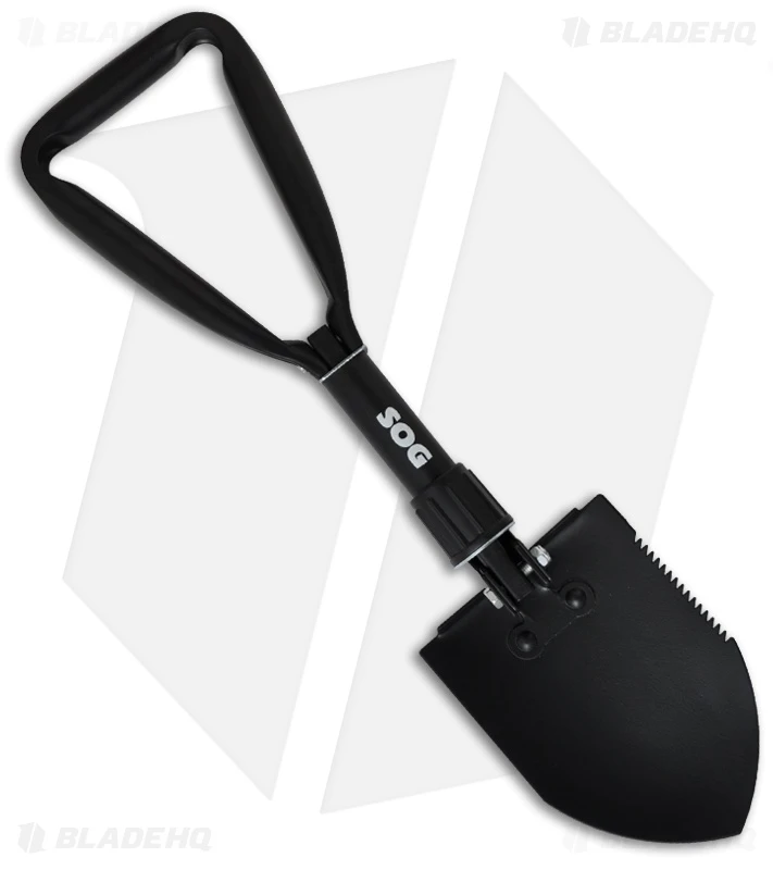 SOG Entrenching Tool Folding Shovel (Black) F08-N 3 SOG Entrenching Tool Folding Shovel (Black) F08-N