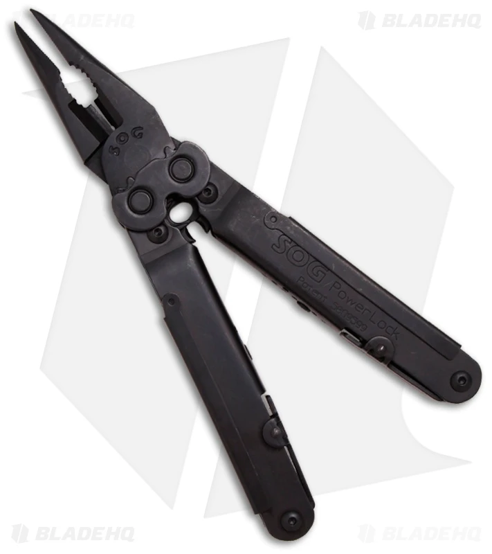 SOG PowerLock EOD Multi-Tool W/ V-Cutter (Black) B63-N 3 SOG PowerLock EOD Multi-Tool W/ V-Cutter (Black) B63-N