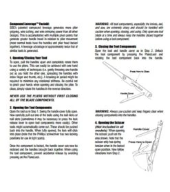 SOG PowerLock EOD Multi-Tool W/ V-Cutter (Black) B63-N 13 SOG PowerLock EOD Multi-Tool W/ V-Cutter (Black) B63-N -Sog sog eod powerlock black b63 n instructions 2 large