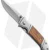 SOG Fielder Mini Liner Lock Knife Wood (2.75" Satin) FF-33 2 SOG Fielder Mini Liner Lock Knife Wood (2.75" Satin) FF-33 -Sog sog fielder mini folder ff33