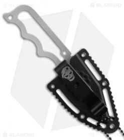 SOG Instinct Mini Fixed Blade Knife (1.9" Satin) NB1001 -Sog sog instinct mini silver nb1001 sheath jm