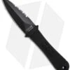 SOG Mini Pentagon M14 Fixed Blade Knife (3.5" Black Serr) -Sog sog m14 mini pentagon