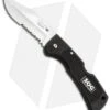 SOG Magnadot Lockback Knife (3.63" Satin Serr) S301 -Sog sog magnadot s301