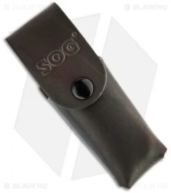 SOG PowerAssist EOD Multitool W/ Leather Case S67-L -Sog sog multi tool power assist s67 l satin leather sheath