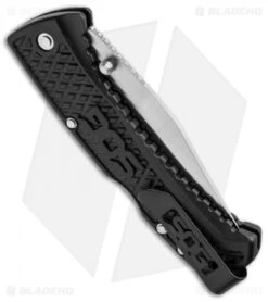 SOG Traction Clip Point Lockback Knife (3.375" Satin) TD1011-CP -Sog sog traction td1011 cp side cm