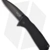 SOG Twitch XL Tactical Spring Assisted Knife (3.25" Black Plain) TWI-21 -Sog sog twitch xl black tini twi 21